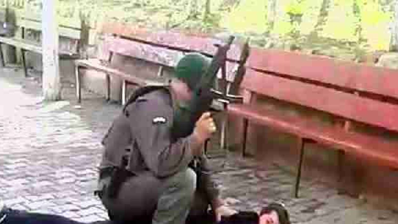 Cezaevi önündeki intikam cinayetinin görüntüleri ortaya çıktı