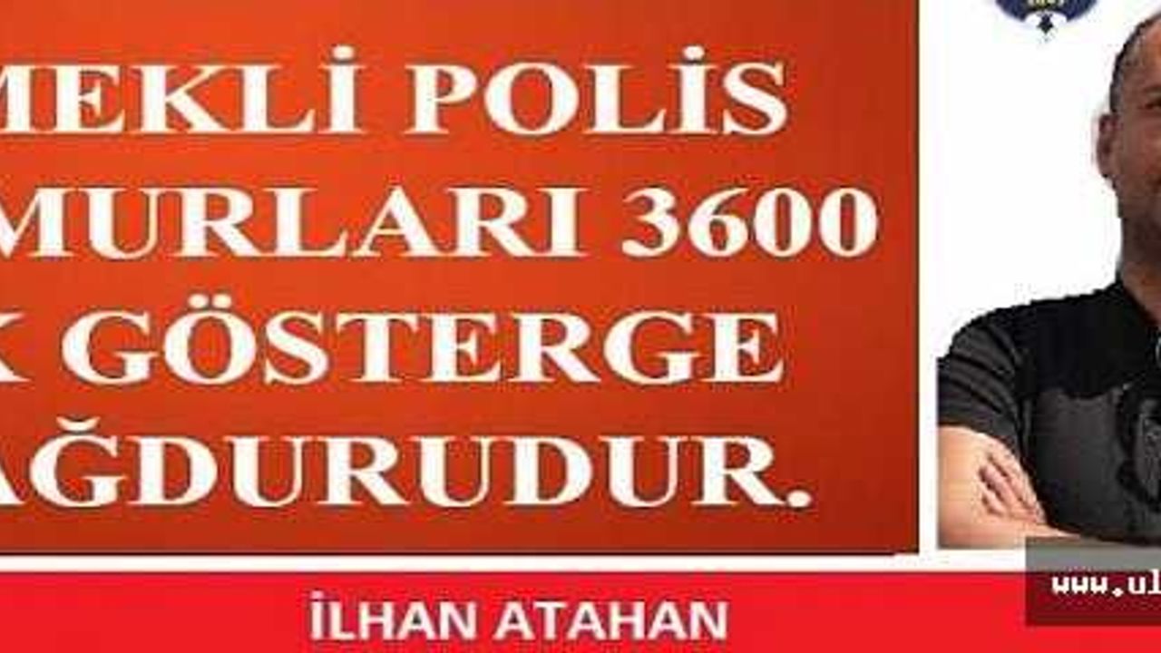 Emekli polisler, 3600 ek gösterge mağduru..!