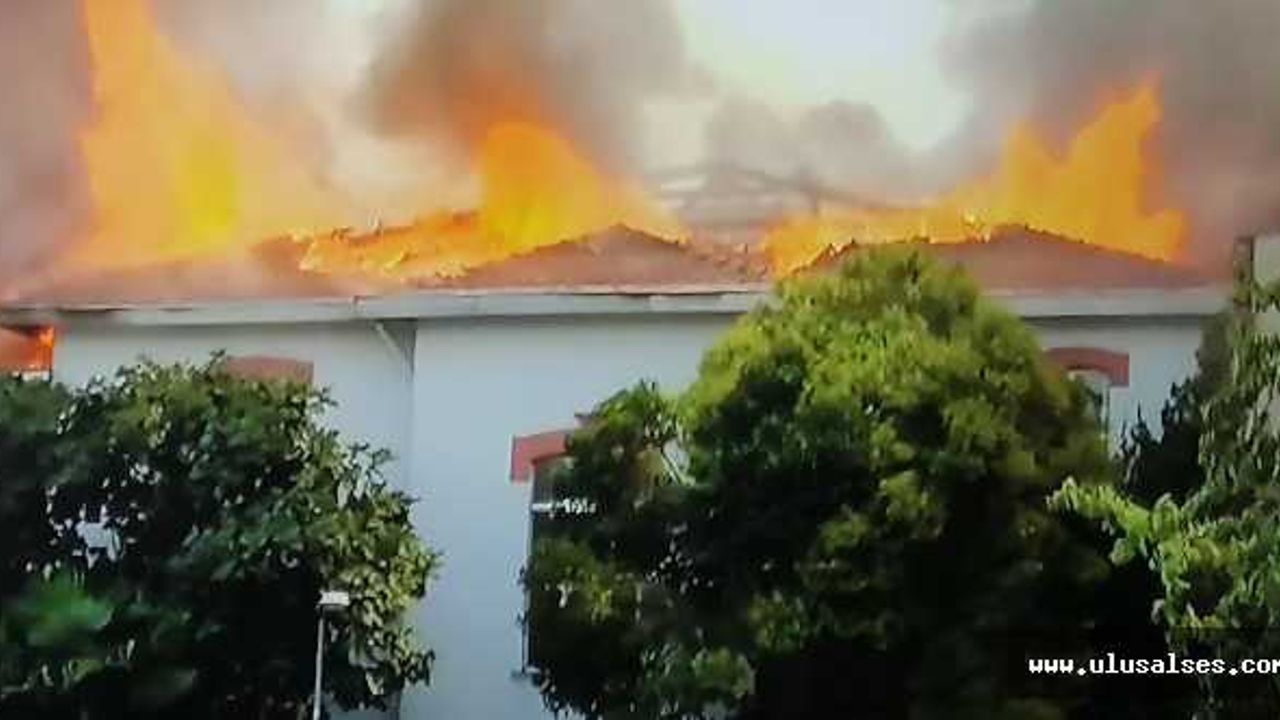 Balıklı Rum Hastanesi’nde korkutan yangın; Yaşlılar nakledildi