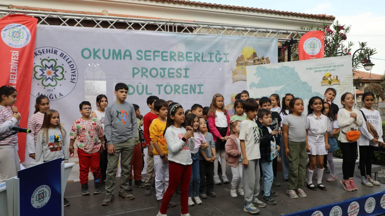 'Okuma Seferberliği Projesi' Ödül Töreni Yatağan’da Yapıldı