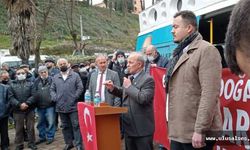 Giresun'da 6 siyasi partiden hayat pahalılığını protesto