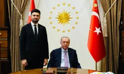 Bursaspor Başkanı Enes Çelik, Cumhurbaşkanı Erdoğan'ı ziyaret etti