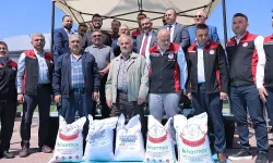 Kayserili üreticiye 238 bin ton tohum desteği