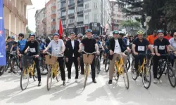 Bursa İnegöl’de pedallar temiz gelecek için döndü