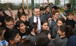 Trabzon Yomra'da öğrencilere oyun sahası müjdesi