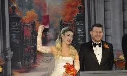 Görkemli düğün mutluluk saçtı