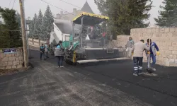 Kayseri Melikgazi'de konforlu ulaşım için yol çalışması