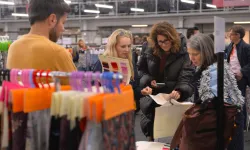 BTSO üyeleri Londra'da Türk tekstilinin gücünü gösterdi... Giysilik Kumaş UR-GE üyeleri The London Textile Fair'de