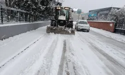 Bursa Nilüfer'de kar yağışına karşı kesintisiz mesai