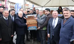 Bursa'dan dağ yöresine arı kovanı desteği