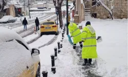 Büyükşehir'den kaldırımlarda yaya güvenliği için çalışma