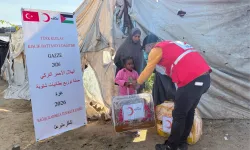 Kızılay Gazze için sıcak yardım hızını kesmiyor