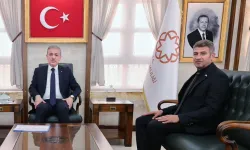 Mardin'de Hak-İş ve Hizmet-İş Sendikası'ndan Vali Akkoyun'a teşekkür
