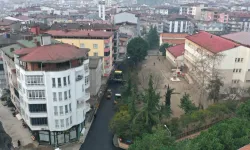 Ordu Ünye'de eğitime giden yollar asfaltla buluştu