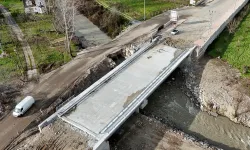 Sakarya Karapürçek'i şehre bağlayan köprüde sona doğru