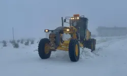 Şanlıurfa'da karla rekor mücadele