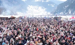 Uzungöl Kış Festivali'nde üçüncü gün coşkusu
