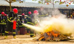 Konya Büyükşehir ve TİKA'dan mültecilere acil durum eğitimi