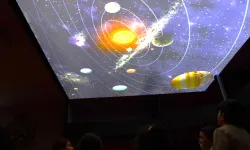 Maltepe'de minikler uzayın sırlarını bu atölyede keşfetti