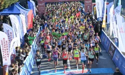 Trabzon'da coşkulu maraton