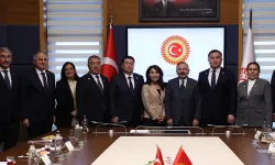 Türkiye ile Kırgızistan dostluk grupları TBMM'de görüştü