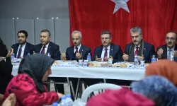 Bakan Uraloğlu ve Başkan Genç'ten Düzköy'e hizmet sözü