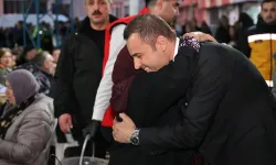 Balıkesir'de Bereket Sofrası Edremit'te kuruldu