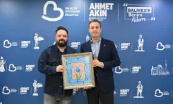 Balıkesir'de ebru sanatına icazet gururu