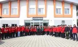 Bursa Nilüfer'de Deprem Simülasyon Merkezi 'eğitim mutfağı'na dönüştü