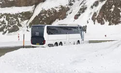 Erzurum ve İsveç'te 'elektrikli otobüs' kar ve buza meydan okudu