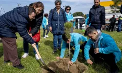 İzmir Bornova'nın en özel fidanları toprakla buluştu