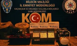 Bilecik'te on binlerce makaron ele geçirildi