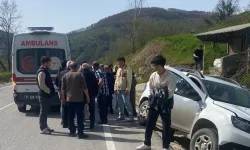 Düzce-Yığılca yolunda kaza: 1 yaralı