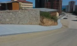 Ordu'da Fatsa Dolunay'a modern kaldırım