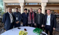 TFF Başkanı Hacıosmanoğlu ve Pakistanlı mevkidaşıyla bir araya geldi