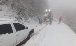 Kocaeli'de kar altında kamp keyfi tatsız bitecekti!