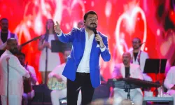 Mersin'de 9 günlük festivalin finali Serkan Kaya ile oldu