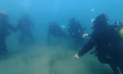 Ordu itfaiyesi su altında güç kazandı