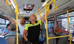Antalya'da halk otobüslerine klima denetimi