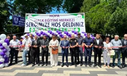 Artvin'de kursiyerlerin el emeği ürünleri vatandaşlarla buluştu