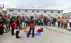 Başkentte Dikimevi-Natoyolu hattı inşaatında acil durum tatbikatı