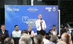 Bursa İnegöl'de Başkan Taban Ertuğrulgazili sakinlerle buluştu