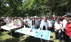 Bursa İnegöl'de Tübitak 4006-C Bilim Festivali coşkusu