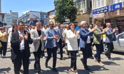 CHP Keşan'da gövde gösterisi yaptı