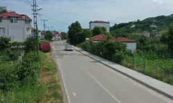 Ordu Kayabaşına modern kaldırım