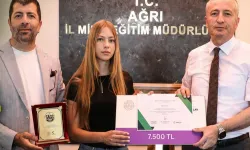 Ağrı'da 'sağlıklı nesil' ödüllendirildi