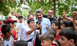 Bursa Yıldırım'da çocukların neşesi sokağa taştı