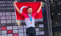 Konya Büyükşehirli milli bisikletçi Avrupa'da zirvede