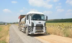 Köy bağlantı yollarına neşter