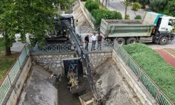 Manisa kent merkezinde dere ve kanal temizliği